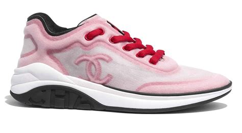 chanel fucsia scarpe|chanel sneakers.